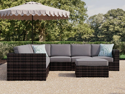 Outdoor Patio Chair Set For Patio With Foam Cushions