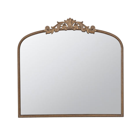 Arch Mirror, Baroque Inspired Wall Decor For Bathroom, Bedroom, Living Room
