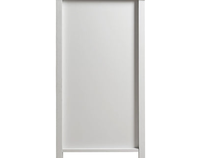 Coffee Bar With Mini Fridge Space & Built In Charging Station, Large Bar Cabinet With Drawers & Adjustable Shelves For Kitchen - White