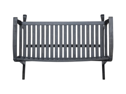 Baxter - Rocking Loveseat - Dark Gray