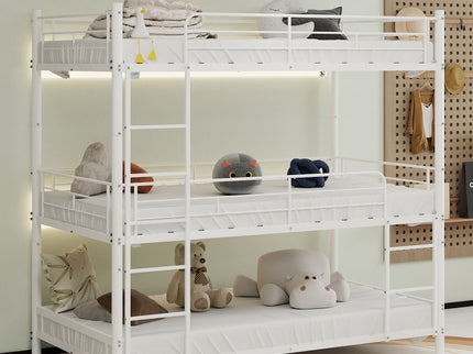 Triple Frame Bed With Built In Ladder