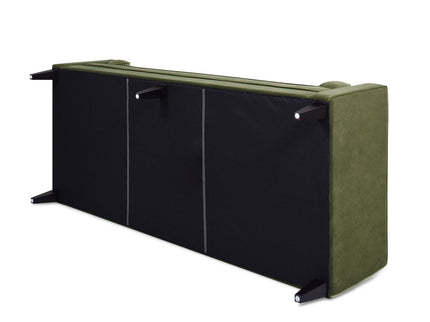 Nicholi - Mid-Century Modern Sofa - Olive Green