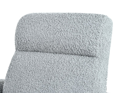 Push Back Recliner Armchair Upholstered Recliner Chair Single Sofa With Adjustable Backrest