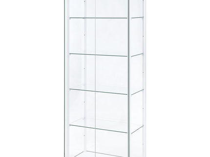 Hyacinth - 4 Shelf Curio Cabinet