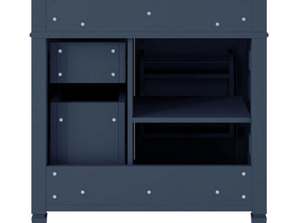 Bathroom Vanity With 2 Drawers And Tip-Out Drawer, Storage Cabinet