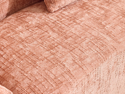 Curved Compressed Sofa, Nordic-Style Design For Living Room