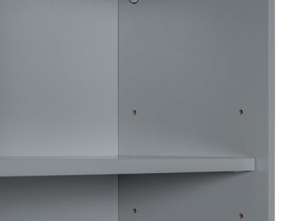 Tall Storage Cabinet With 3 Drawers And Adjustable Shelves For Bathroom