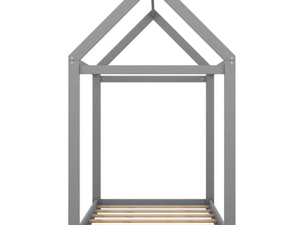 Wooden House Shaped Bed