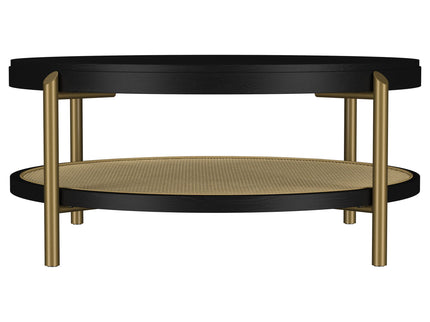 Benson - Round Table With Storage Shelf