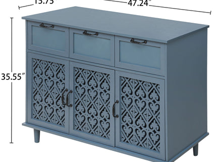 3 Door 3 Drawer Elegant Cabinet