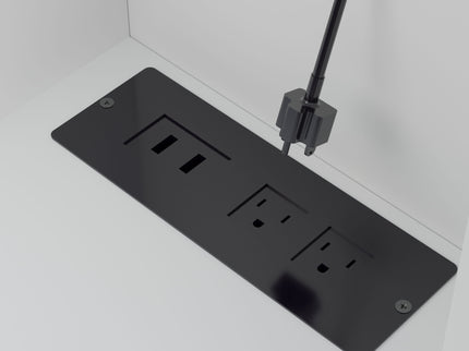 40.95" Newly Designed Smart Mirror Dressing Table With Drawers And Storage Cabinet, Dressing Table With Dressing Pad For Bedroom, Dressing Room