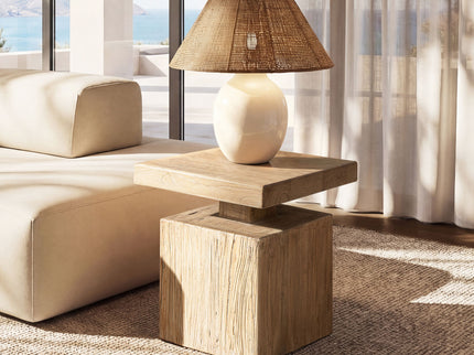 Calder - Square Side Table - Natural