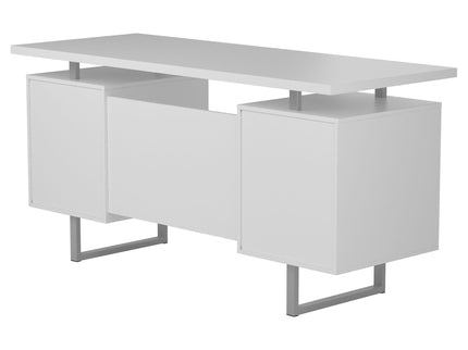 Jensen - 2 Drawer Desk - White