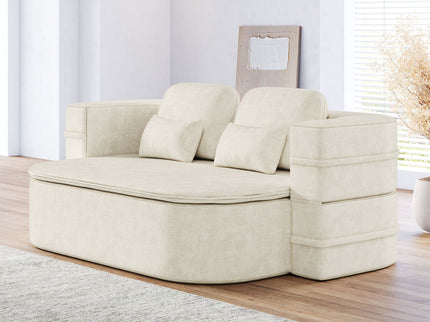 2 In 1 Foldable Sofa Bed With Multi Functional Blanket, Floor Lounge Sofa