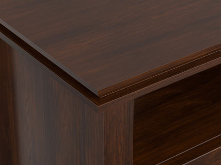 Artisan - TV Media Stand, Handcrafted - Russet Brown