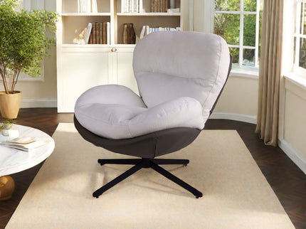 360° Swivel Office Chair, No Wheels