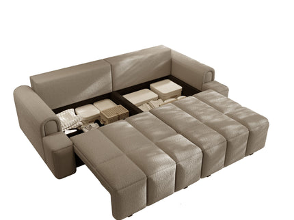 4 Seater Modern Couch With Seats Storage