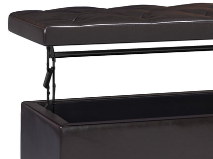 Hamilton - Upholstered Lift Top Rectangular Storage Ottoman