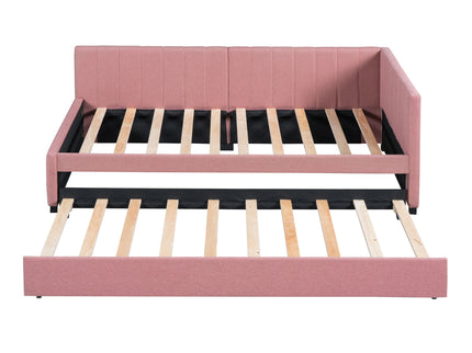 Upholstered Daybed, Sofa Bed Frame, No Box Spring Needed