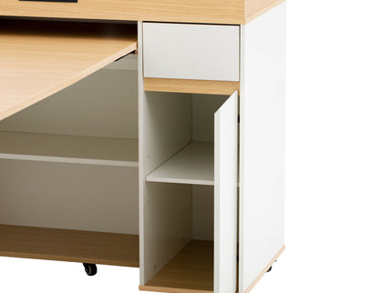 Extendable Dining Table With Folding Top, Rolling Kitchen Island With Drawers And Power Outlet