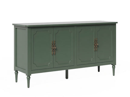 Vintage Buffet Cabinet With Adjustable Shelves