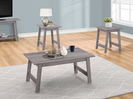 Table Set, Coffee, End, Side, Accent, Living Room Transitional (Set of 3)