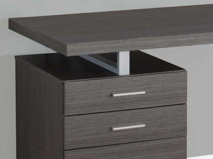 Computer Desk Left Right Set-Up Storage Drawers For Home Office