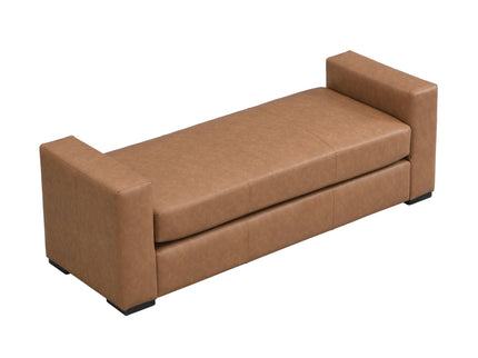 Ottoman With Unique Armrest Design For Living Spaces