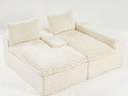 White / Right Arm Facing Chaise