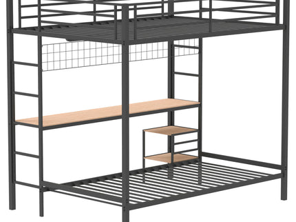 Barham - Workstation Bunk Bed With Integrated Desk