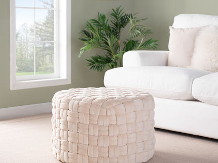 Braided - Versatile Round Ottoman