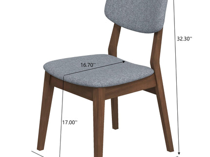 Carlos - Solid Back Side Chair (Set of 2)