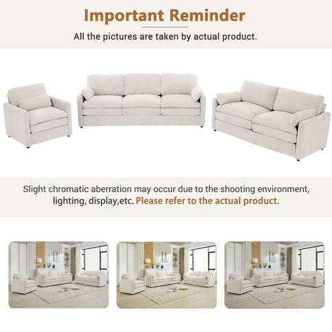 Cloud Sofa Set Couch For Living Room