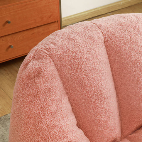Comfy Bean Bag Chair With Memory Foam Filler, Tufted Soft