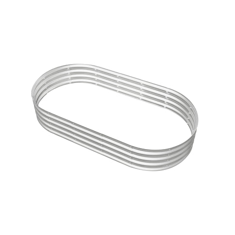 Heavy Duty Galvanized Raised Garden Bed Kit For Vegetables, Flowers & Herbs