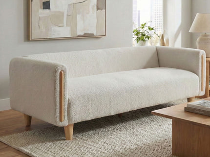 3 Seater Sofa For Living Room - Oatmeal