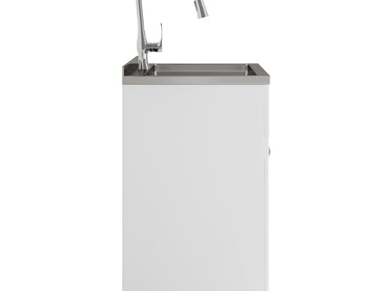 Beckham - Laundry Cabinet & Faucet And Stainless Steel Sink