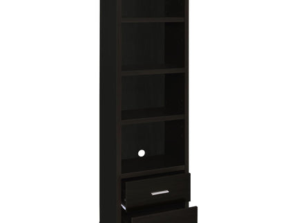 Barnaby - 4 Piece Rectangular Entertainment Center - Cappuccino