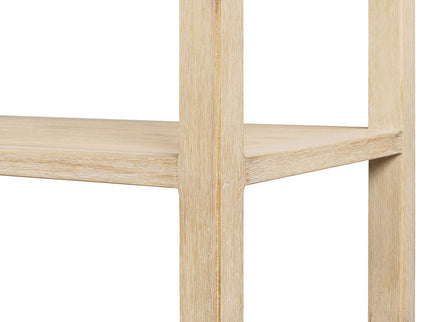 Ellis - 5 Shelf Open Frame Bookcase - Natural