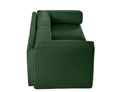 Stylish Sofa With Storage Seat And Cylindrical Backrest