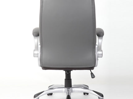 High Back Ergonomic Executive Office Chair, Adjustable Height And Lumbar Support For Home & Office - Antique Gray