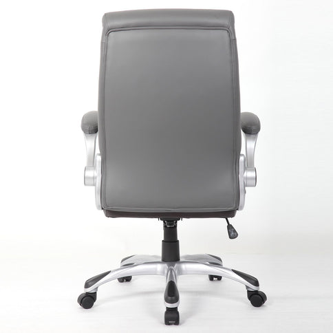 High Back Ergonomic Executive Office Chair, Adjustable Height And Lumbar Support For Home & Office - Antique Gray