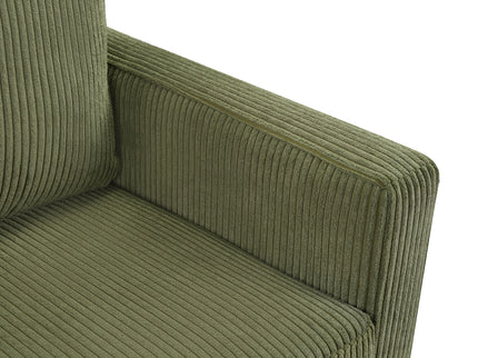Sleeper Sofa With Foldable Mattress, USB Ports, Side Table & Storage Pocket