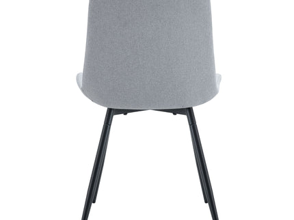 Modern Medieval Style Restaurant Cushioned Chairs With Suede Backrests