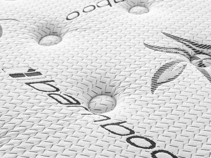 Vancouver - 13" Euro Top Hybrid Mattress With Bamboo Cover And Gel Memory Foam