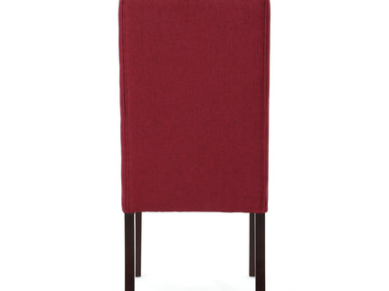 Sophisticated Tufted Dining Chair With High Back Design