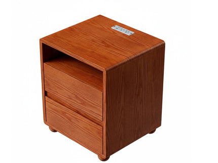 Nightstand With 2 Drawers And Shelves