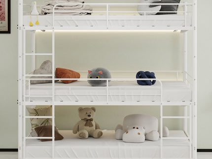 Triple Frame Bed With Built In Ladder