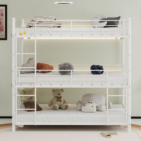 Triple Frame Bed With Built In Ladder