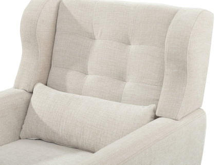 Modern Accent Chair Upholstered Foam Filled Living Room Chairs Comfy Reading Chair Mid-Century Modern Chair With Fabric Lounge Arm Chairs Armchair For Living Room Bedroom